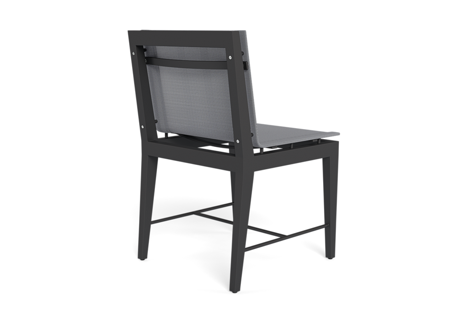 Valencia Ephraim Aluminum Outdoor Dining Chair, Black