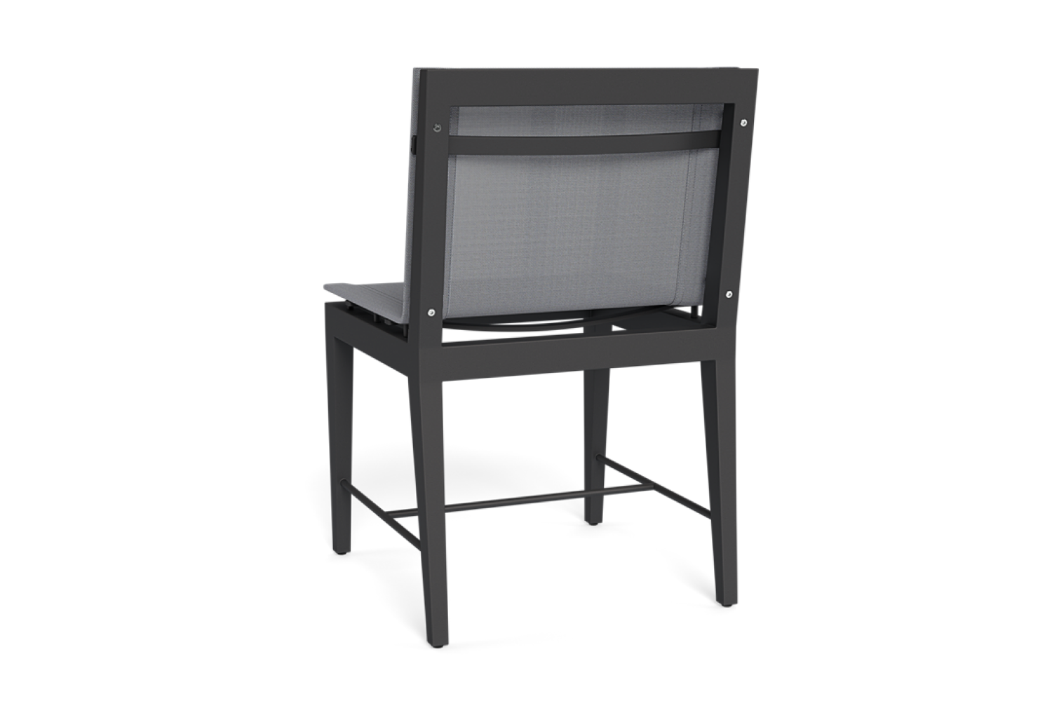 Valencia Ephraim Aluminum Outdoor Dining Chair, Black