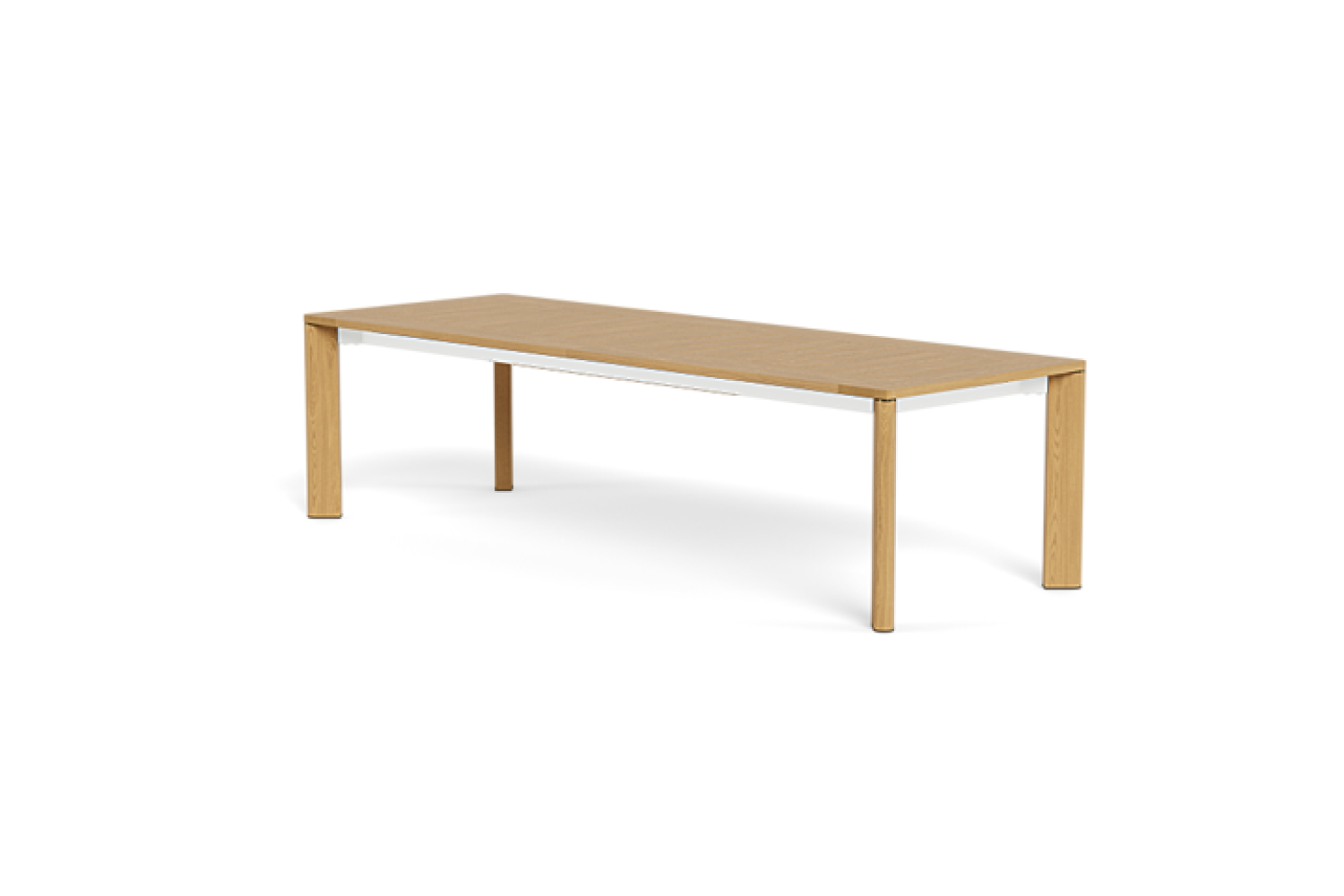 Valencia Ephraim Teak Extendable Outdoor Dining Table, Natural