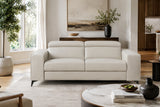 Esther Leather Dual Recliner Sofa
