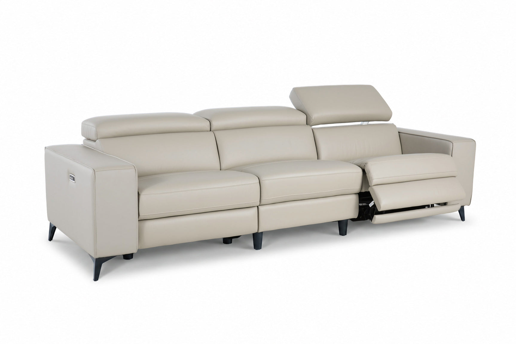 Esther Leather Dual Recliner Sofa