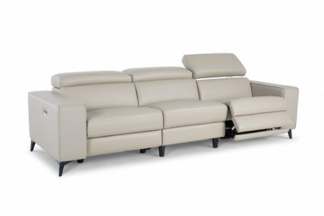 Esther Leather Dual Recliner Sofa