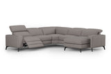 Esther Leather Corner Recliner Sectional Sofa