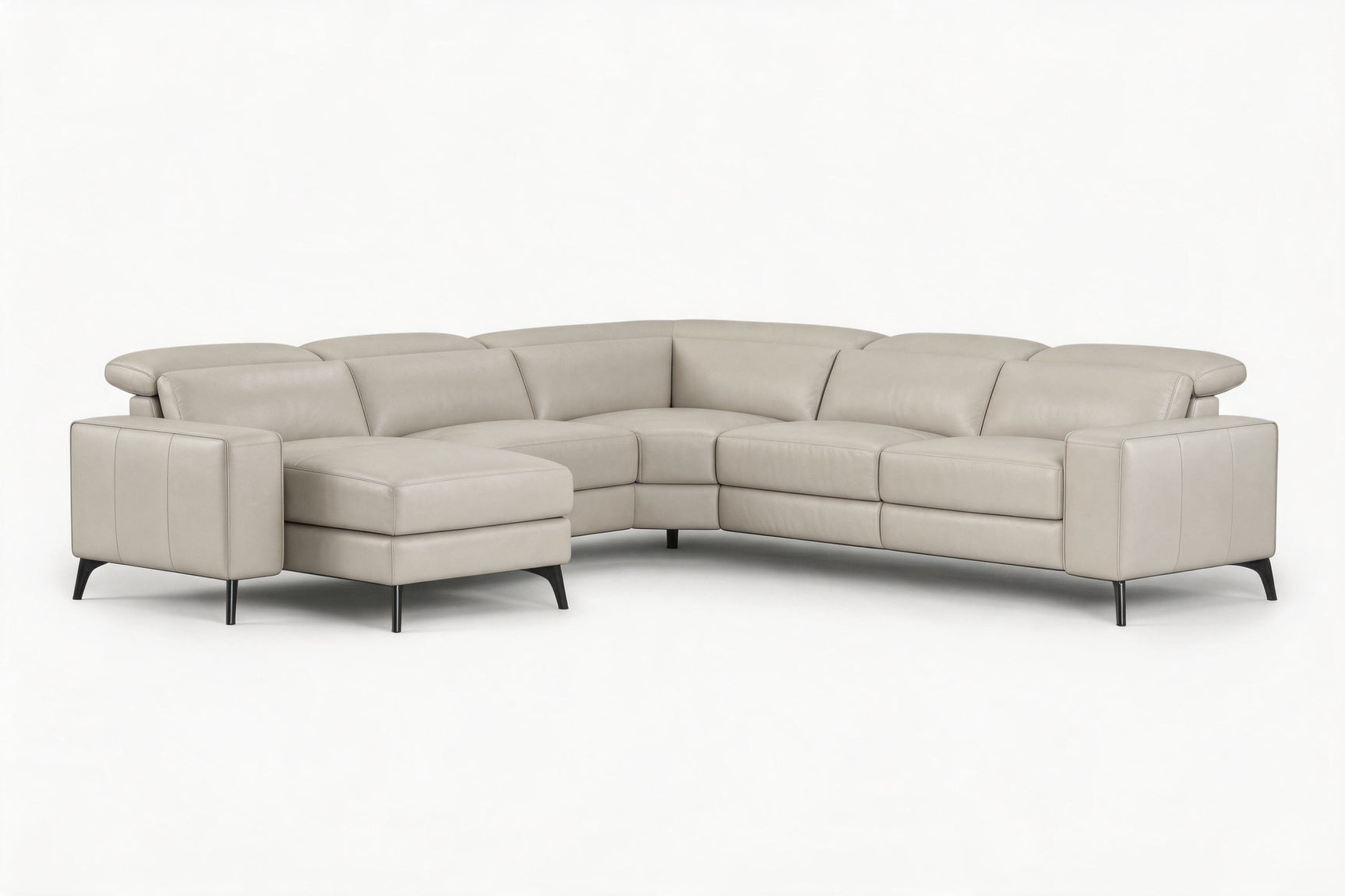 Esther Leather Corner Recliner Sectional Sofa