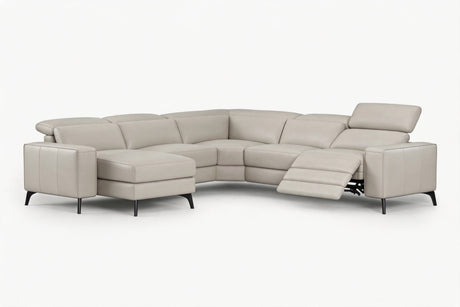 Esther Leather Corner Recliner Sectional Sofa