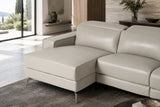 Esther Leather Corner Recliner Sectional Sofa