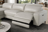 Esther Leather Recliner Sectional Sofa