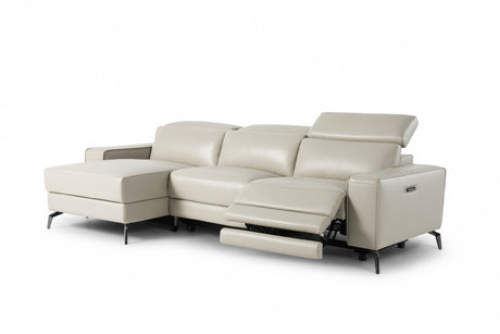 Esther Leather Recliner Sectional Sofa