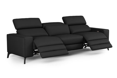 Esther Leather Dual Recliner Sofa