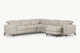 Esther Leather Corner Recliner Sectional Sofa