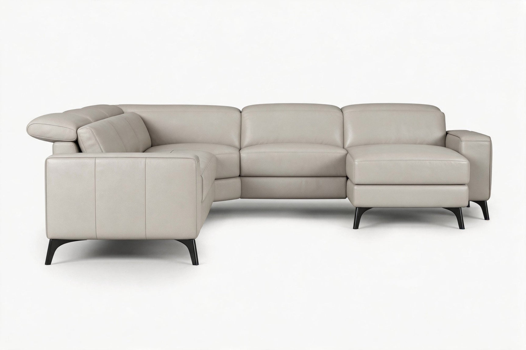Esther Leather Corner Recliner Sectional Sofa