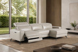 Esther Leather Recliner Sectional Sofa
