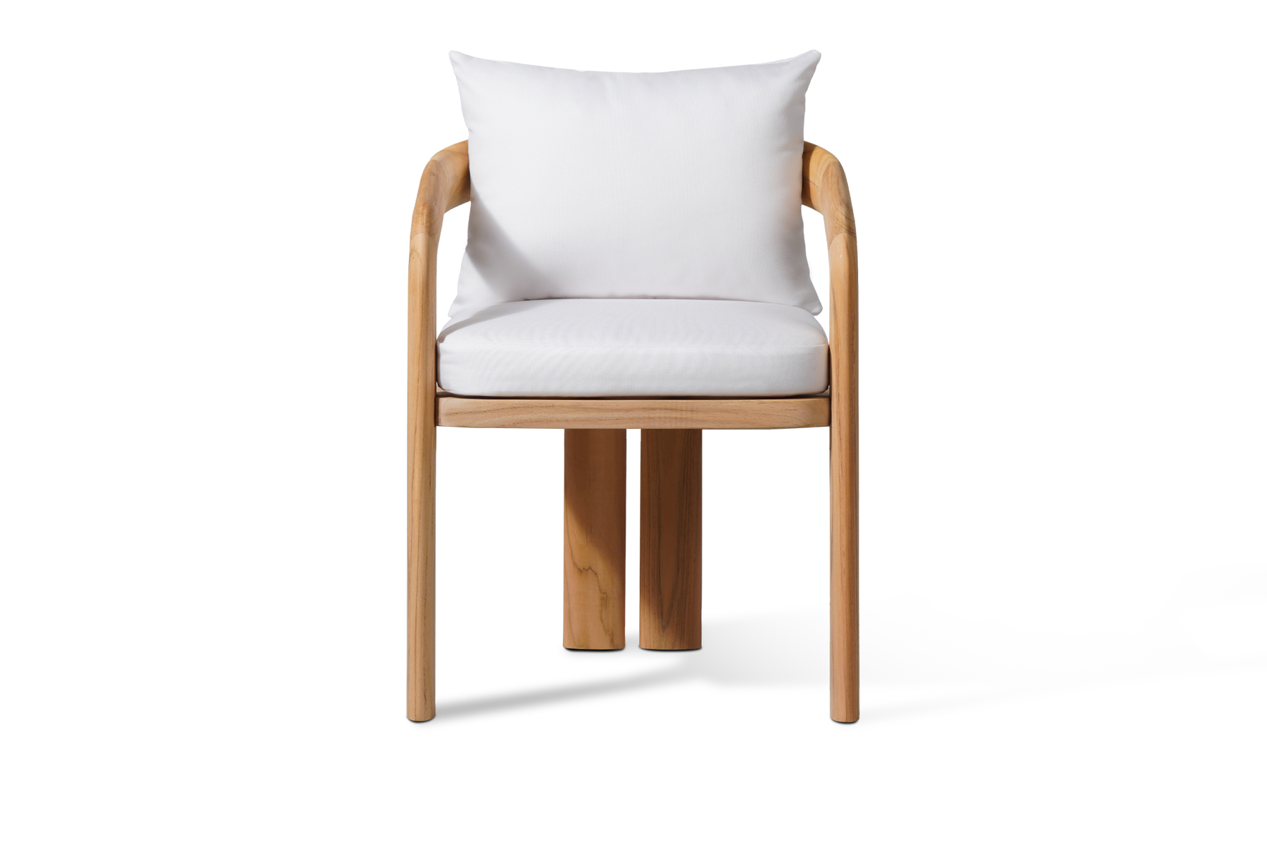 Valencia Eulalie Wood Outdoor Dining Chair, Natural