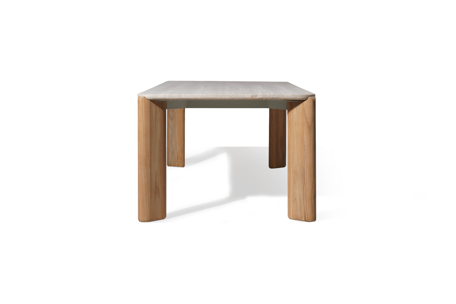 Valencia Eulalie Wood Outdoor Rectangle Dining Table, Natural