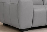 Evelina Leather Sectional Sofa