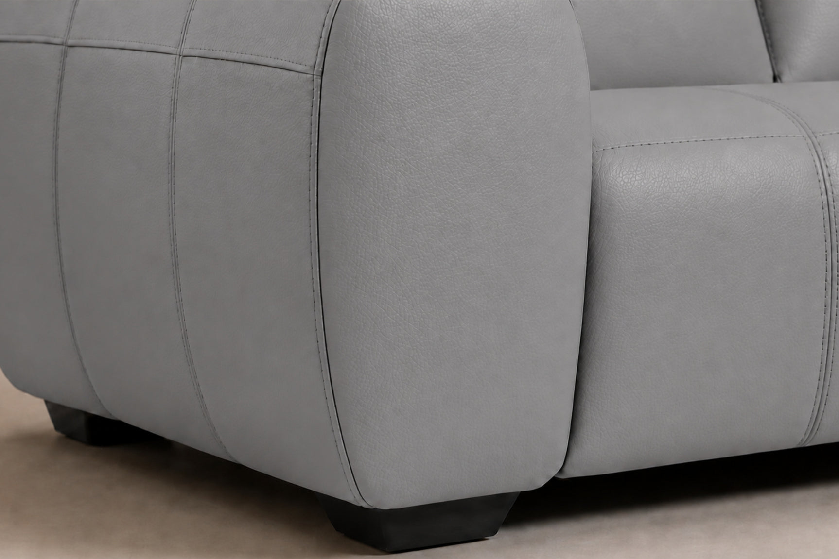 Evelina Leather Sectional Sofa