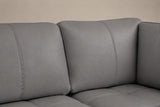 Evelina Leather Sectional Sofa