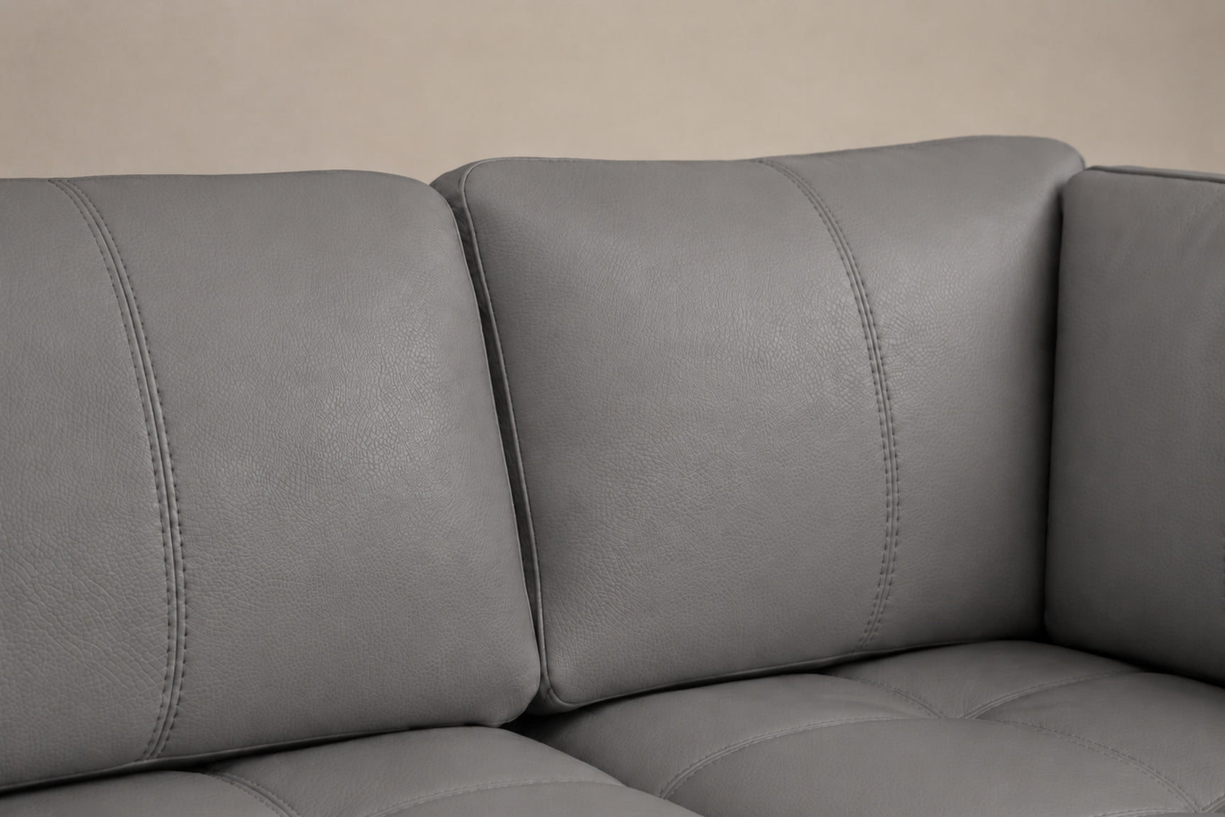 Evelina Leather Sectional Sofa