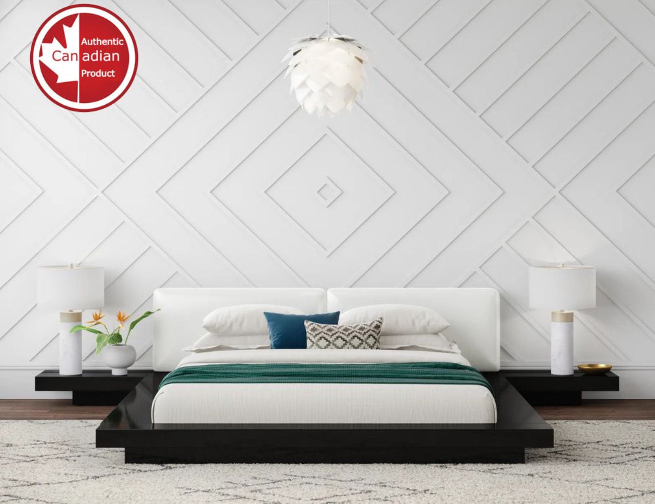 DELIGHT- Advanced Orthopedic Support, Eco-Friendly Mattress(Made in Canada), With Waterproof Mattress Protector