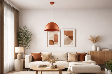 FARO Mid-Century Modern Pendant Ceiling Light Fixture for Kitchen Island, Dining Room & Living Room