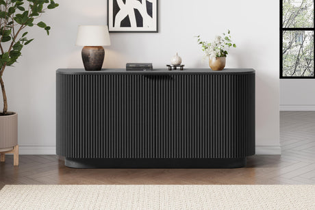 Flutra Wood Sideboard