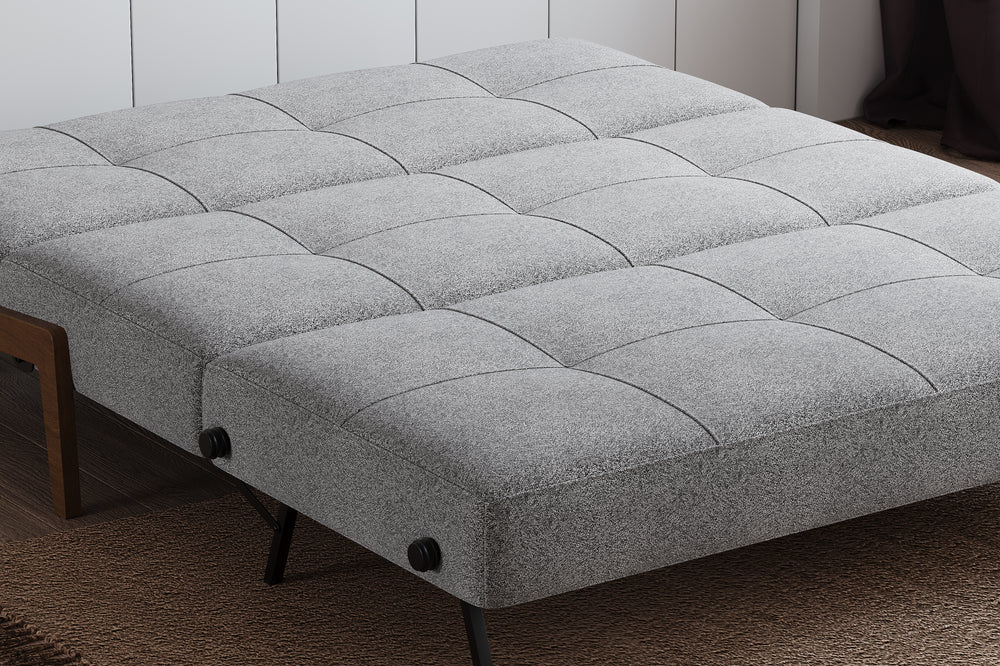 Valencia Francesco Fabric Sofa Bed, Light Grey