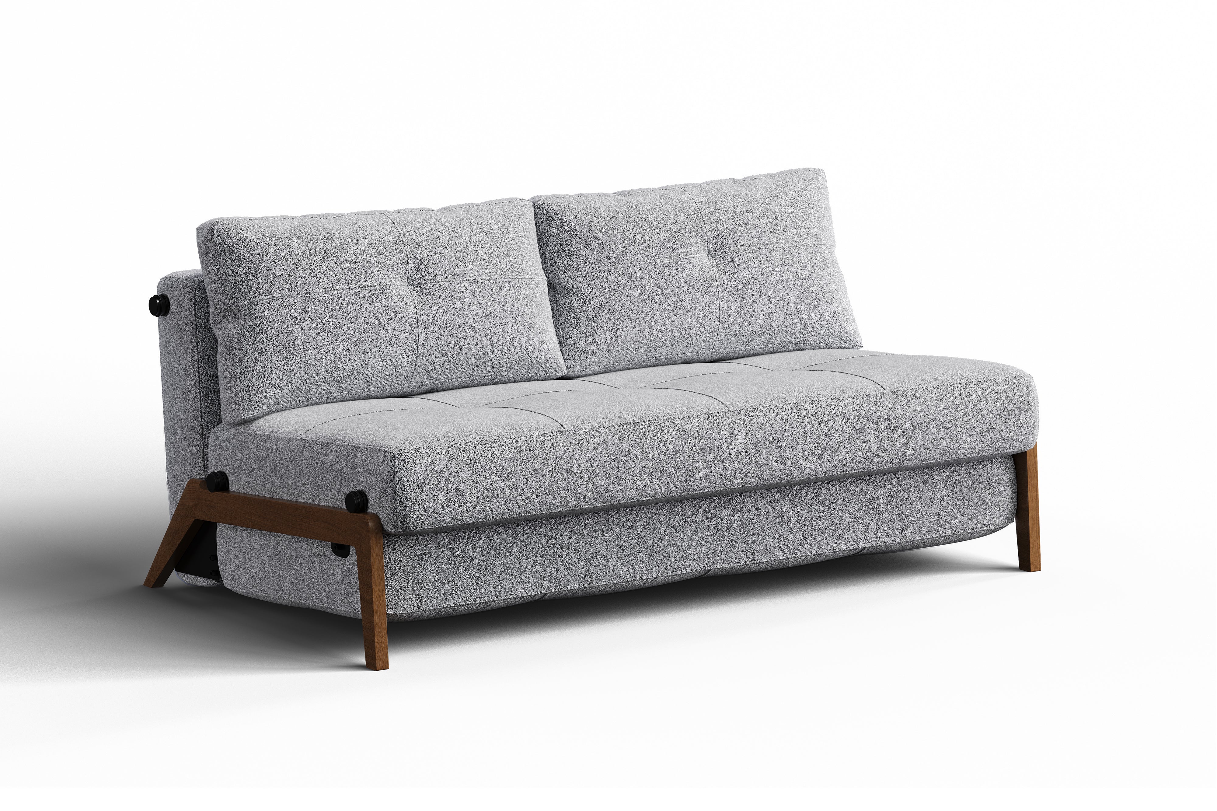 Valencia Francesco Fabric Sofa Bed, Light Grey