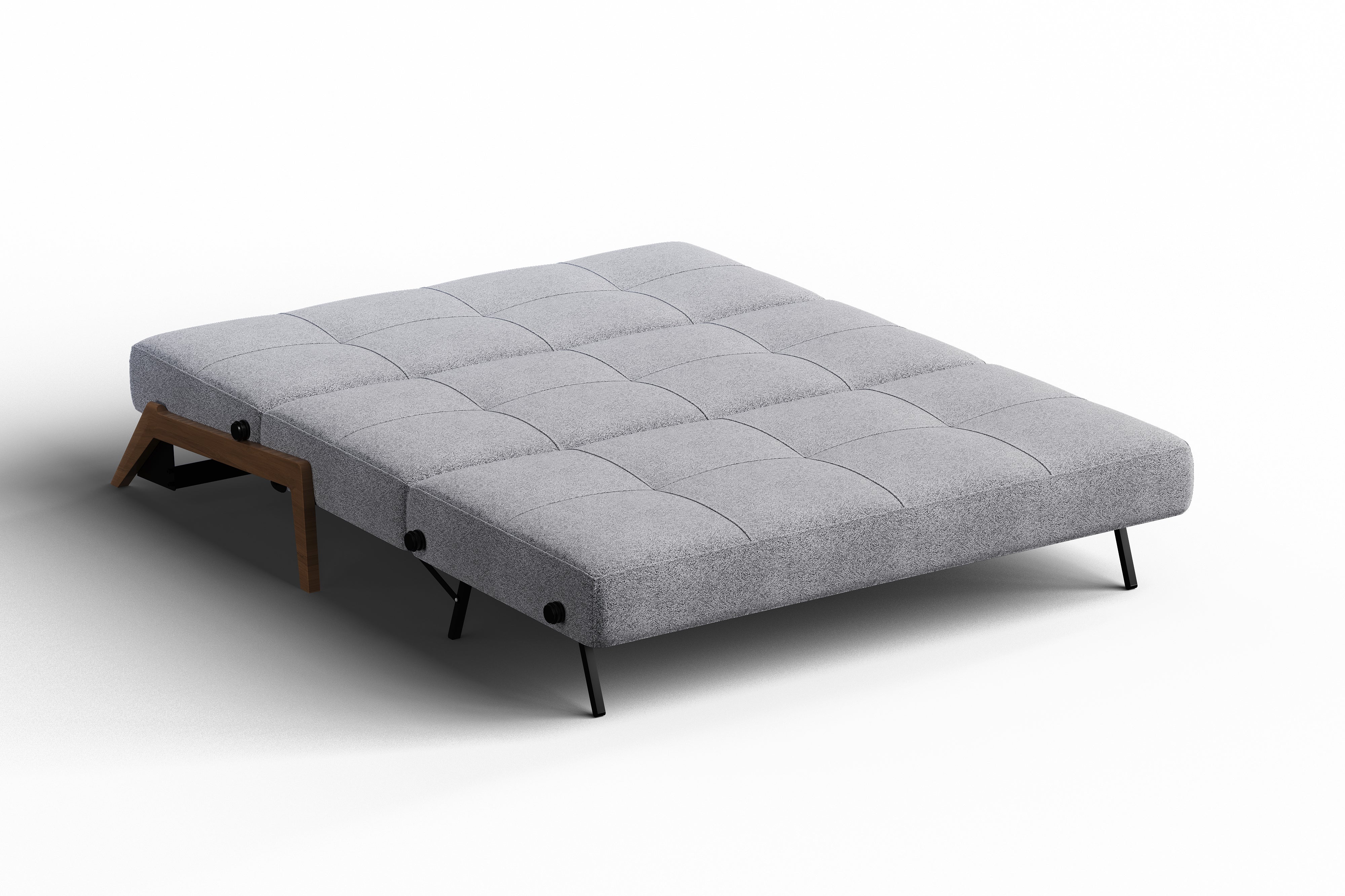 Valencia Francesco Fabric Sofa Bed, Light Grey