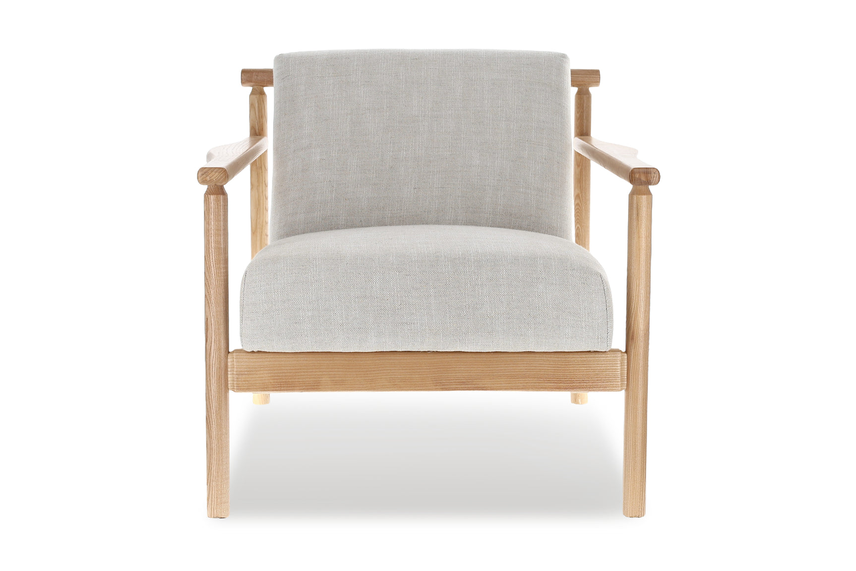 Regal Fabric & Wood Accent Chair