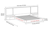 Gianna Wood Bed Frame