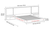Gianna Wood Bed Frame