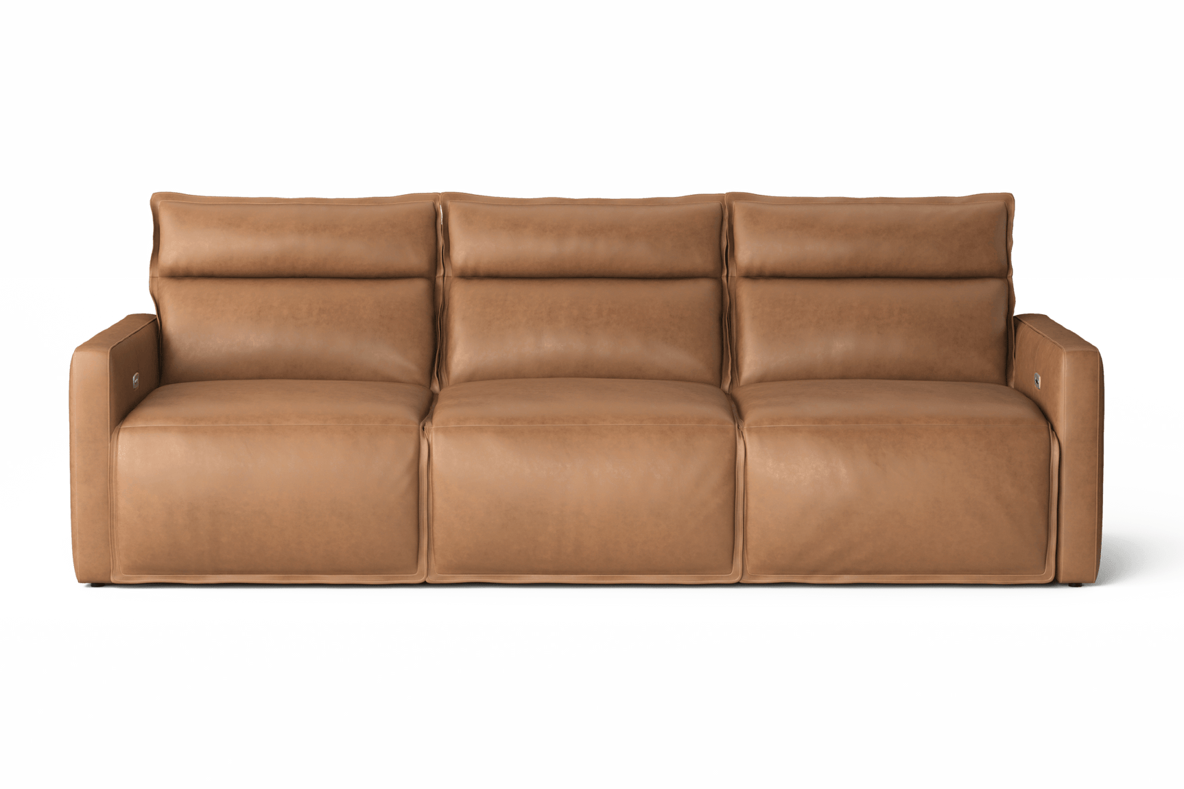 Giovanni Leather Dual Recliner Sofa