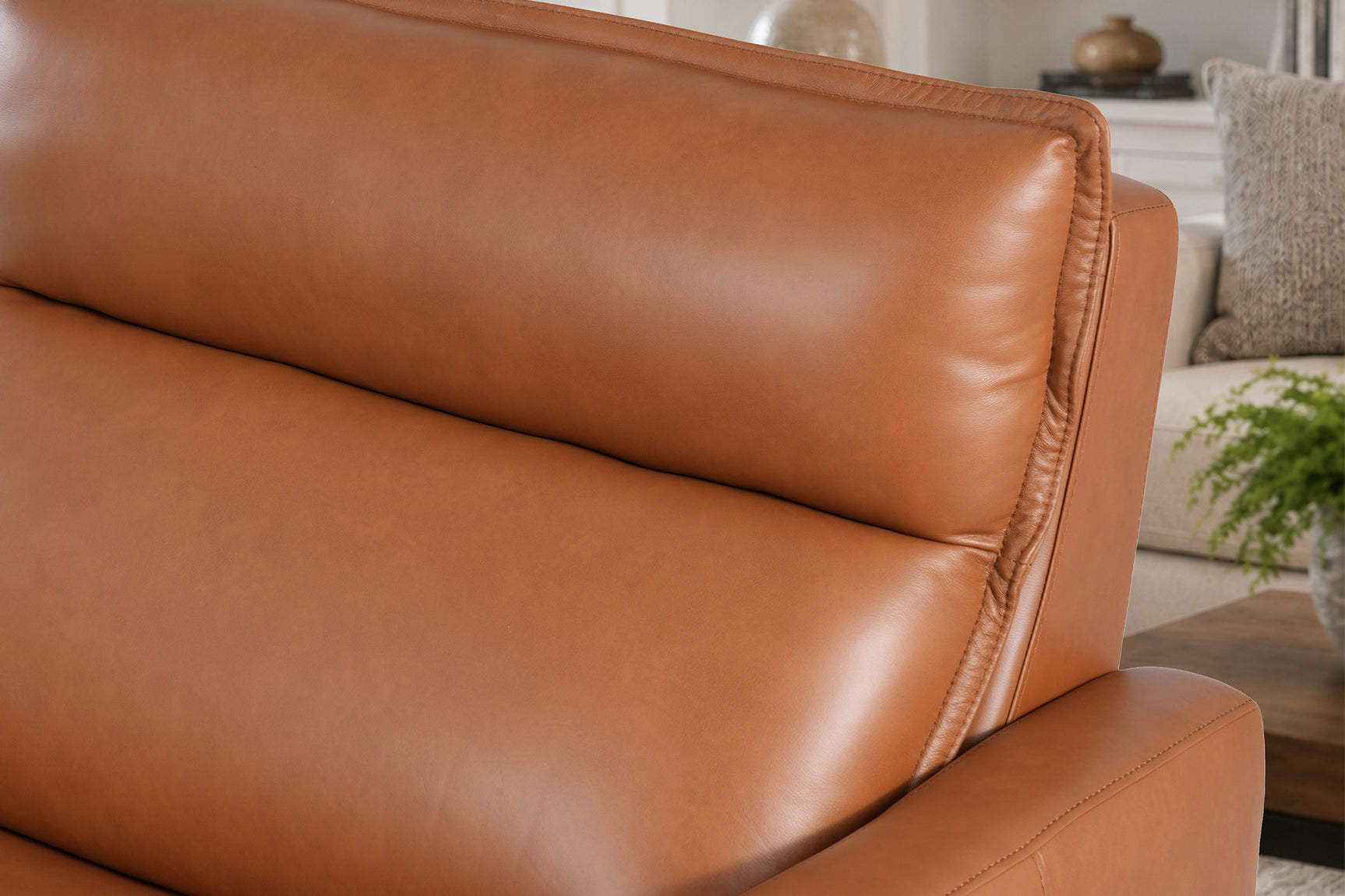 Giovanni Leather Dual Recliner Sofa