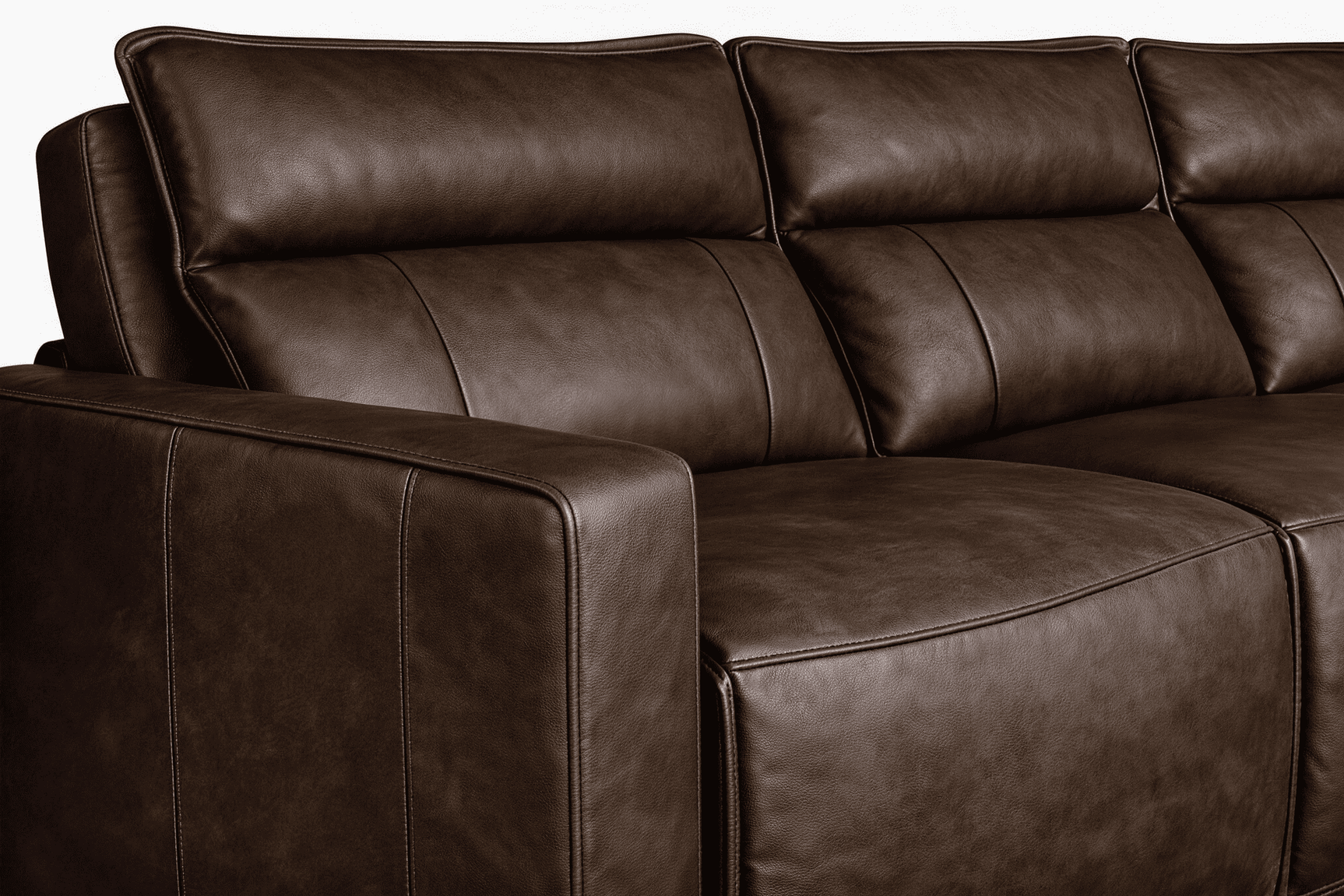 Giovanni Leather Dual Recliner Sofa