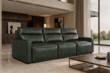 Giovanni Leather Dual Recliner Sofa