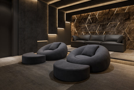 Grace Fabric Cuddle Seat with Footrest