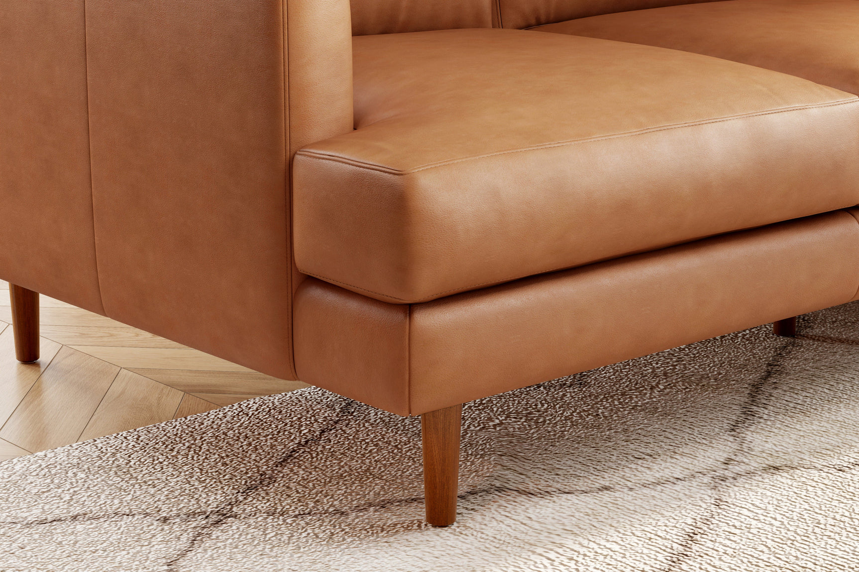 Grosseto Leather Sofa