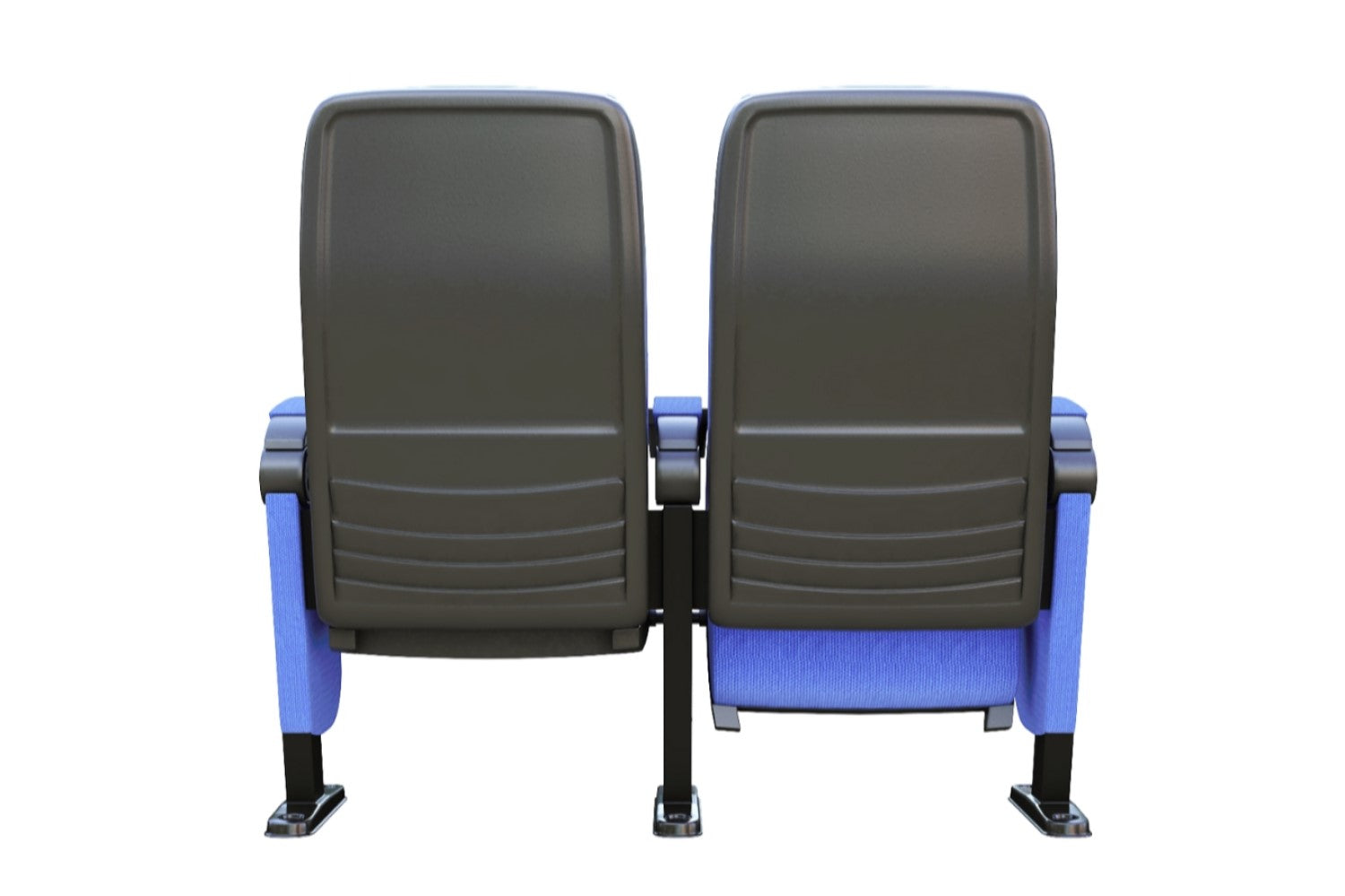 Valencia Gustavo Fabric Commercial Cinema Auditorium Seats, Blue