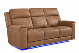 Harbour Immersive Audio Leather Dual Recliner Sofa with Heat & Massage & Ventilation