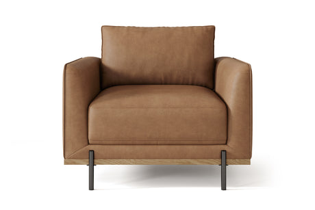 Imogen Leather Accent Chair