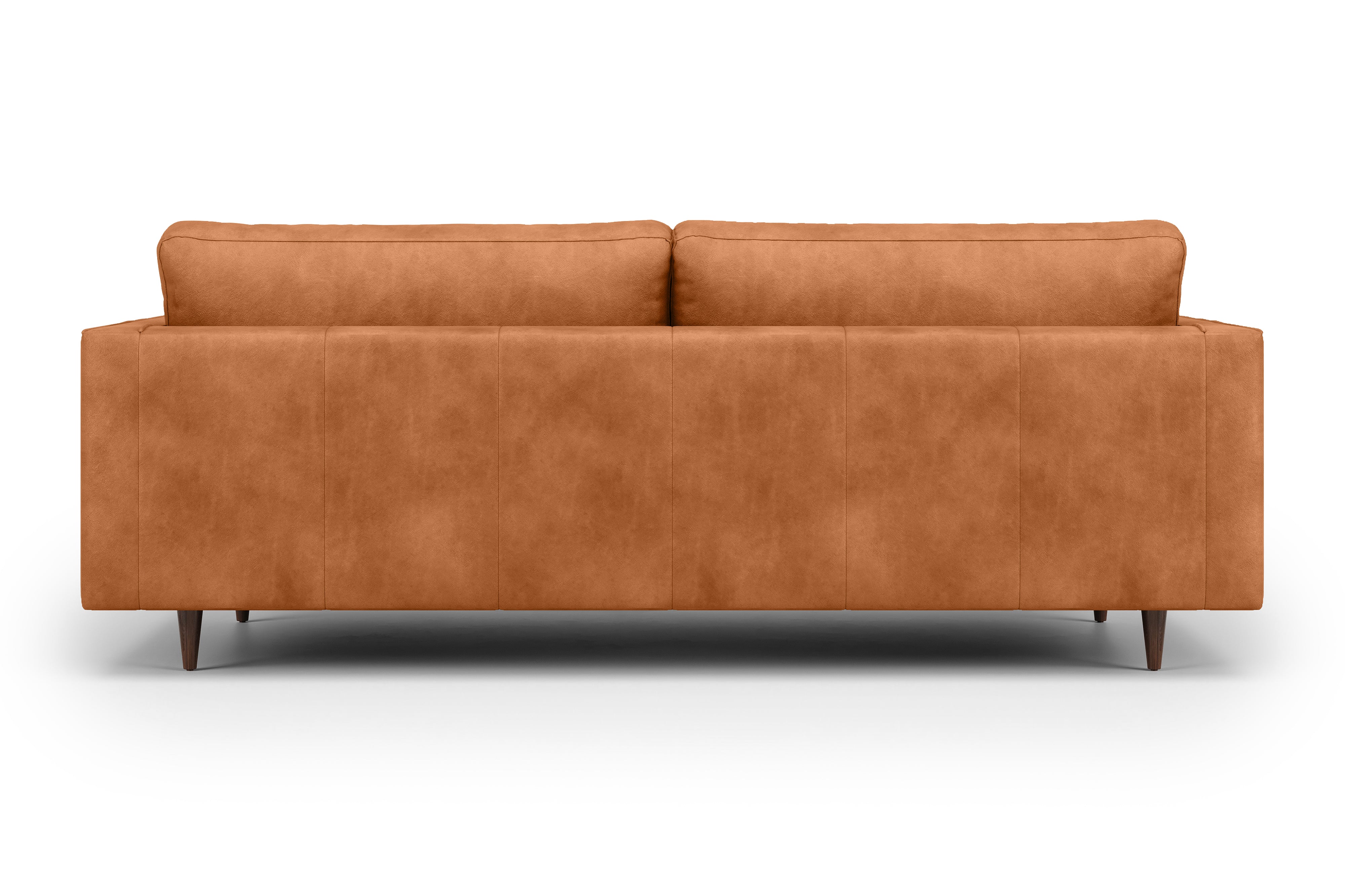 Isabella Leather Grande Sofa, Cognac