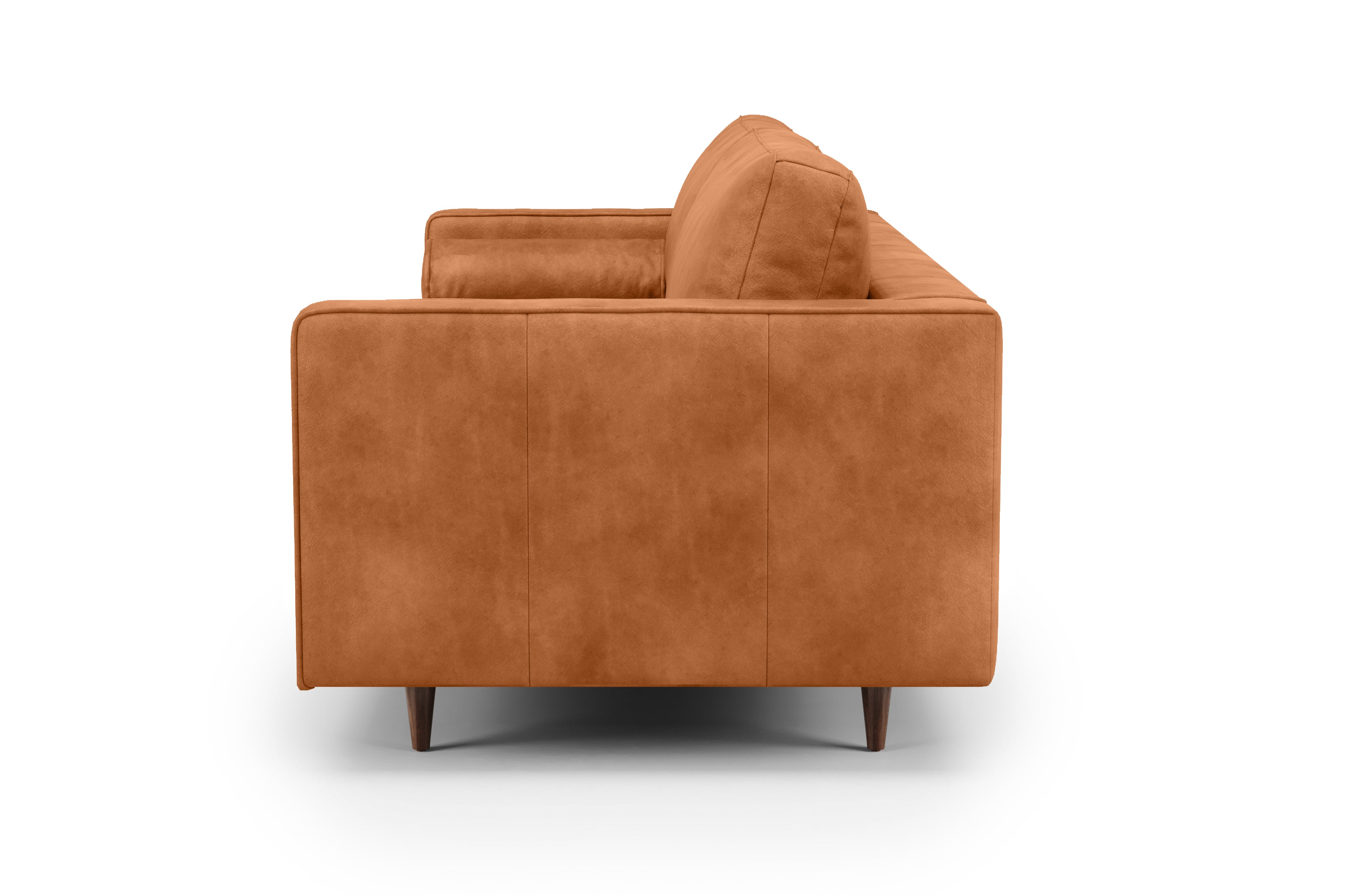 Isabella Leather Grande Sofa, Cognac