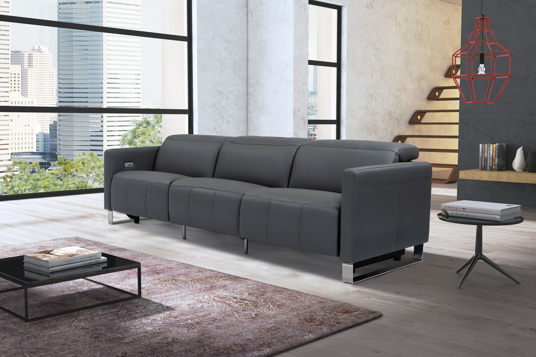 Isla Leather Recliner Sofa