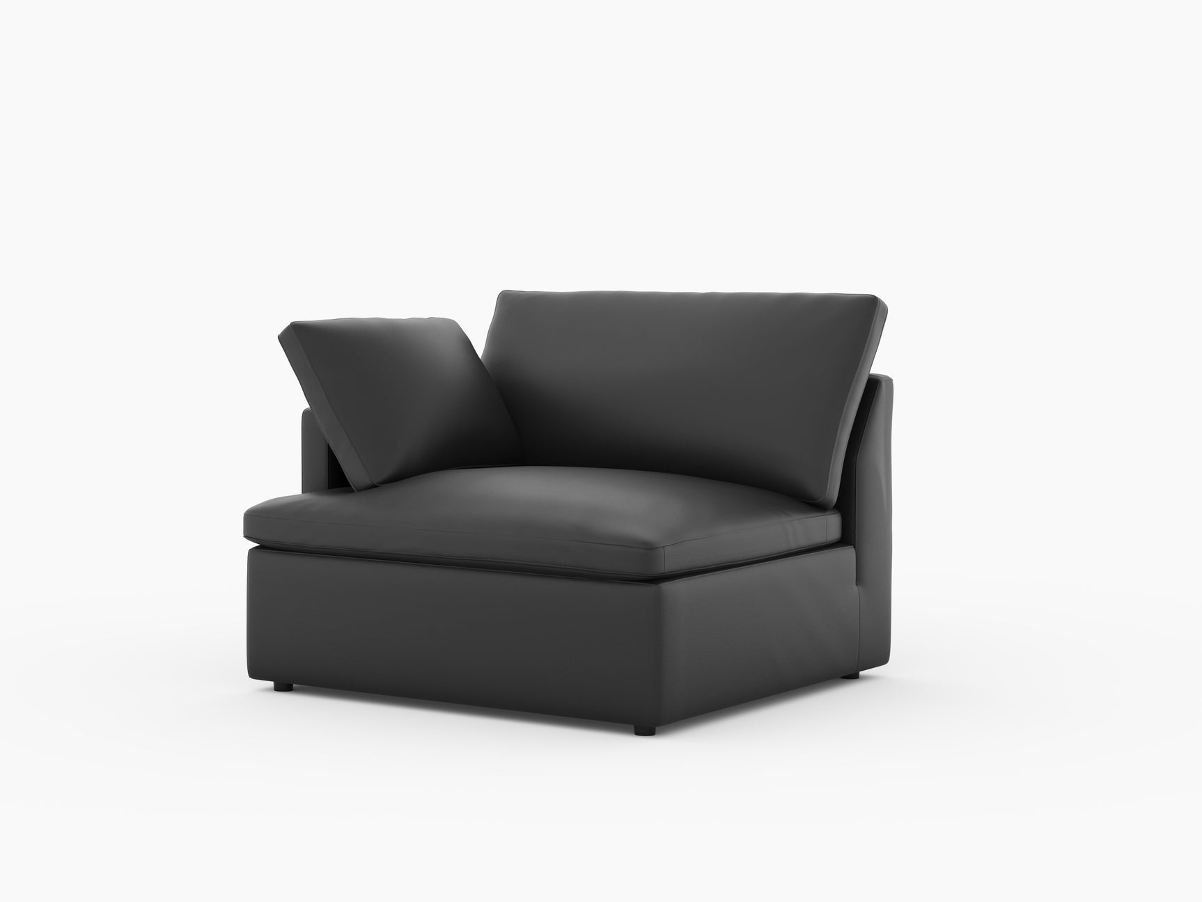 Isola Leather Theater Lounge Modular Sofa
