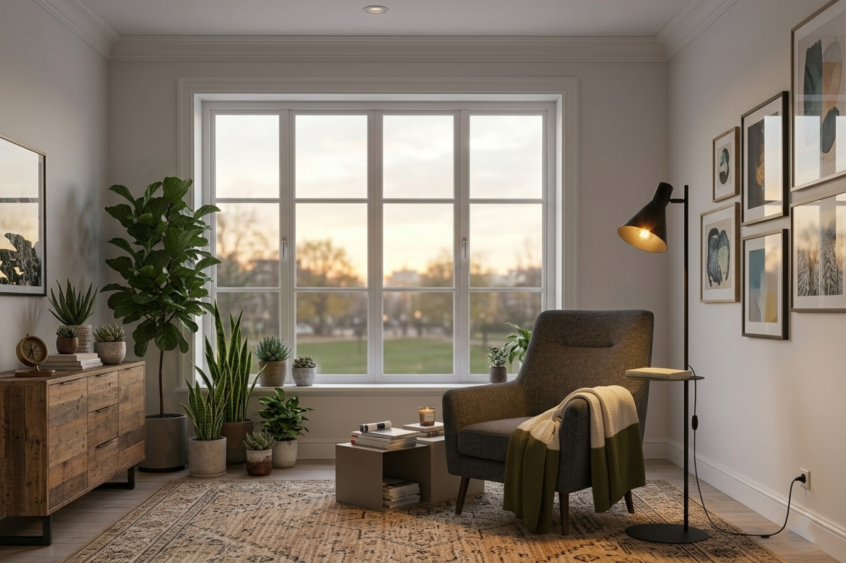 JUMP Tray Table Floor Lamp