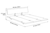 Jade Wood Bed Frame