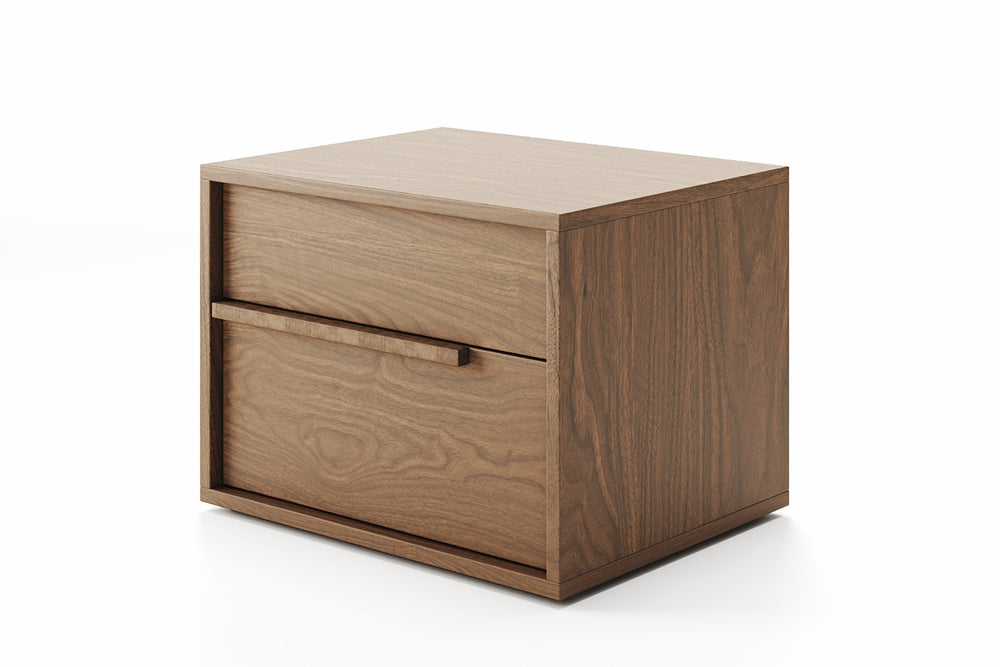 Valencia Micah Wood Nightstand, Natural