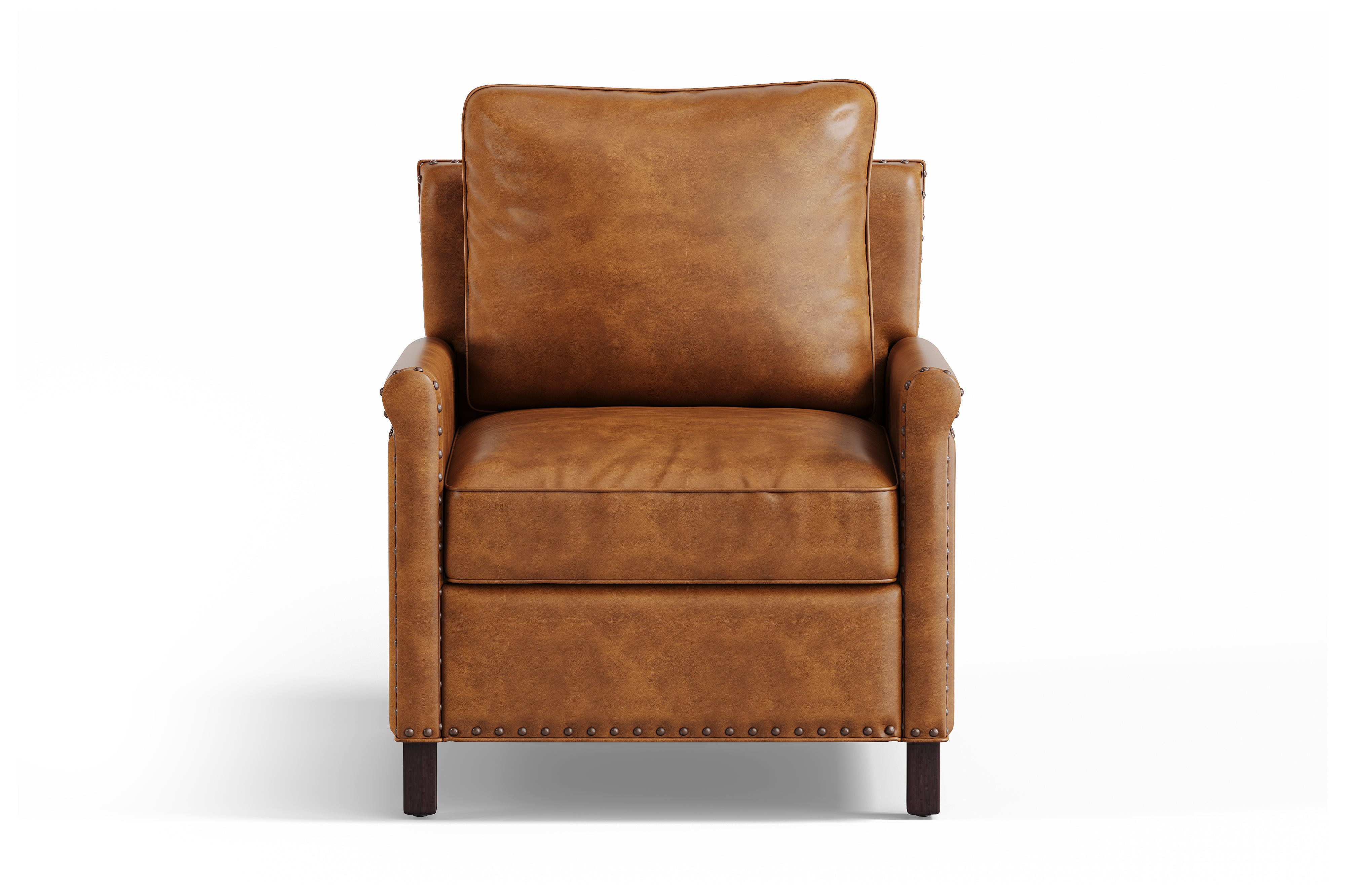 Valencia Jovany Top Grain Leather Recliner Chair, Brown