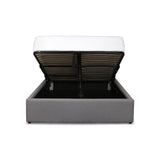 Justin Queen Storage Bed - Greige