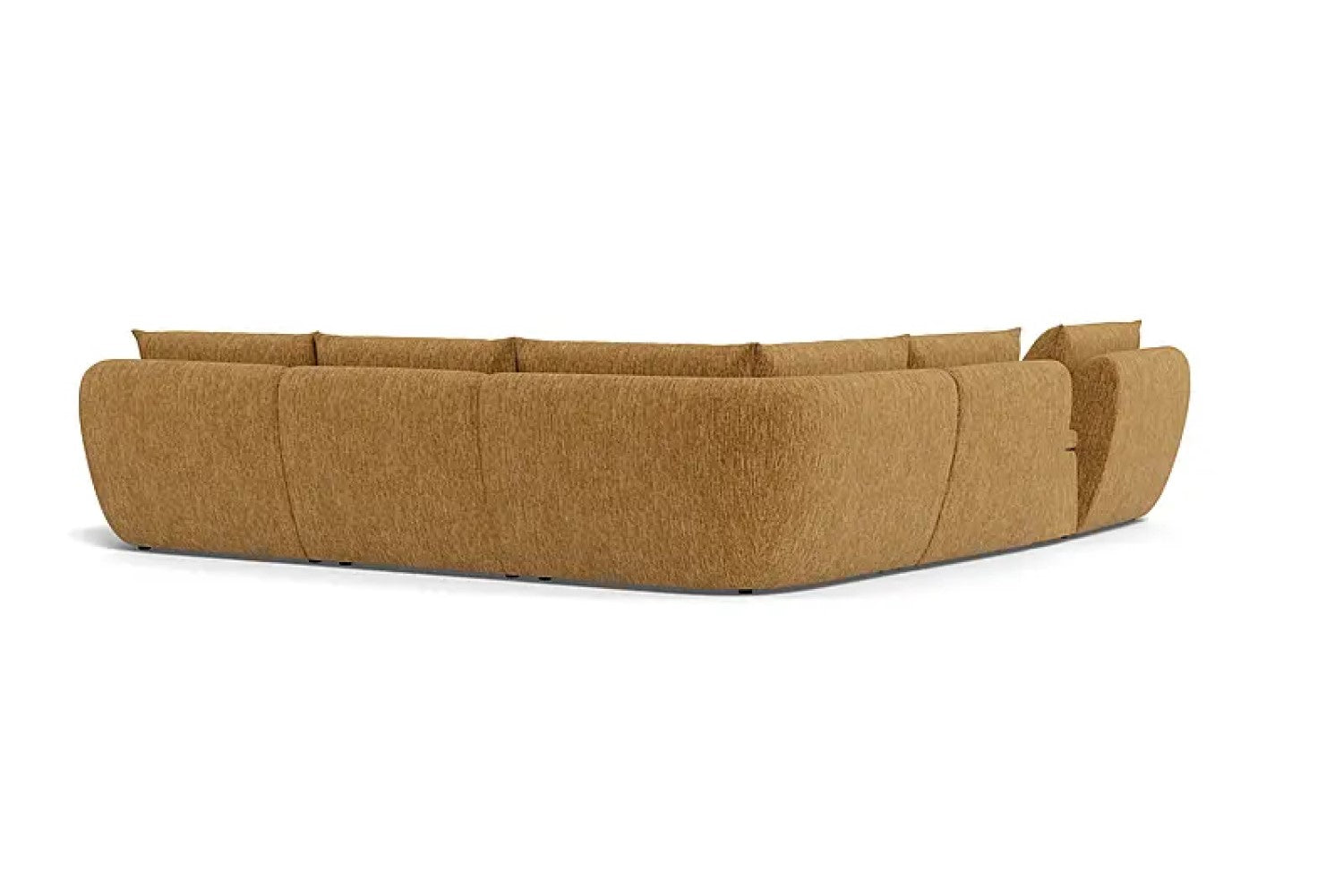 Valencia Kinsley Fabric Modular L-Shape Sofa, Tan